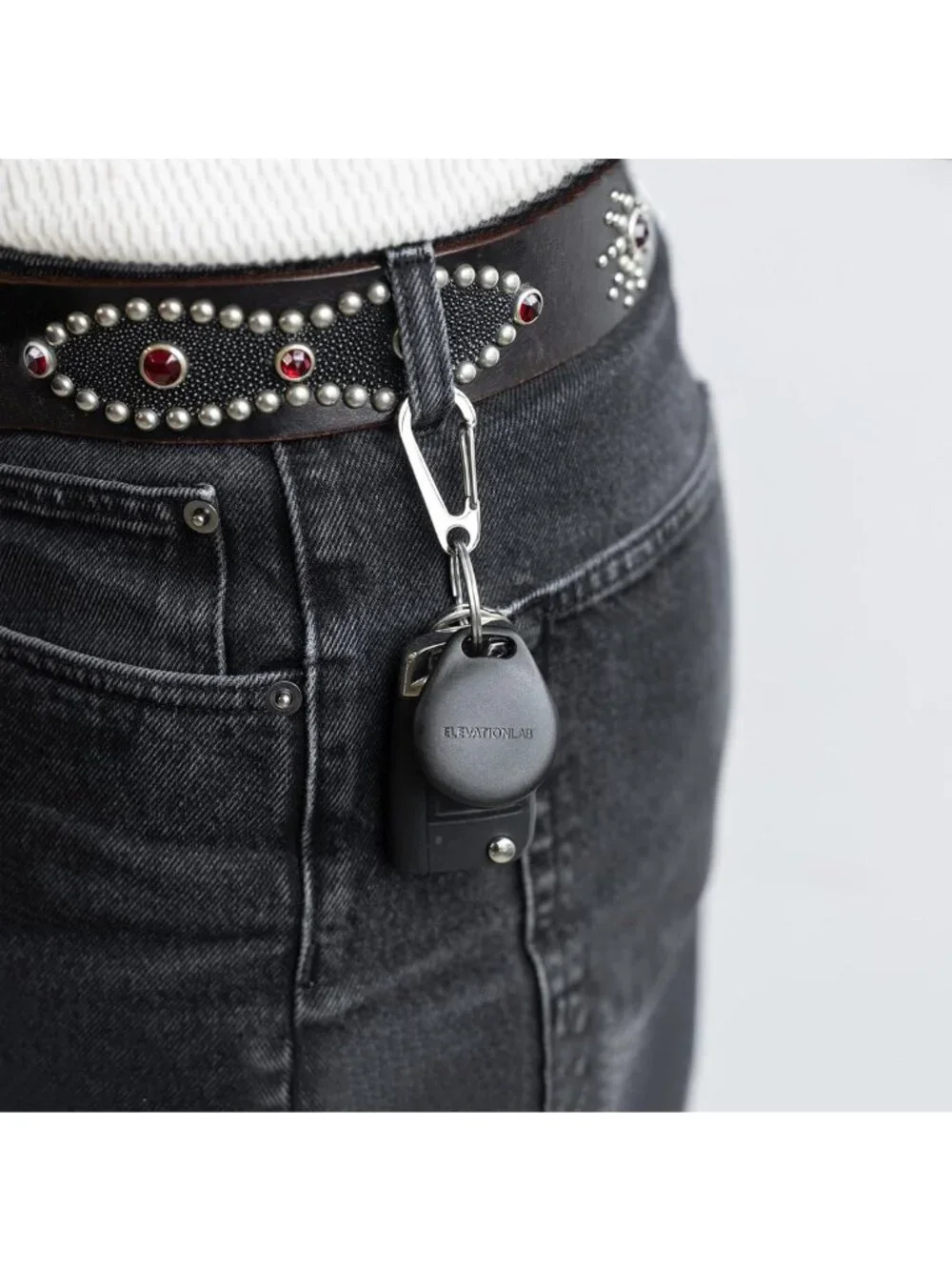 Compact AirTag Keychain Case - 4 Pack, Durable & Stylish Accessory for Keys
